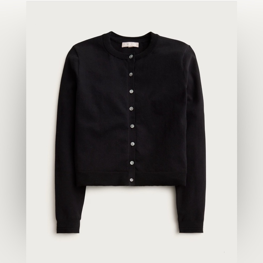 J. Crew Women’s New Jackie Cardigan in Premium Ultra-fine Cotton Blend Size XXL